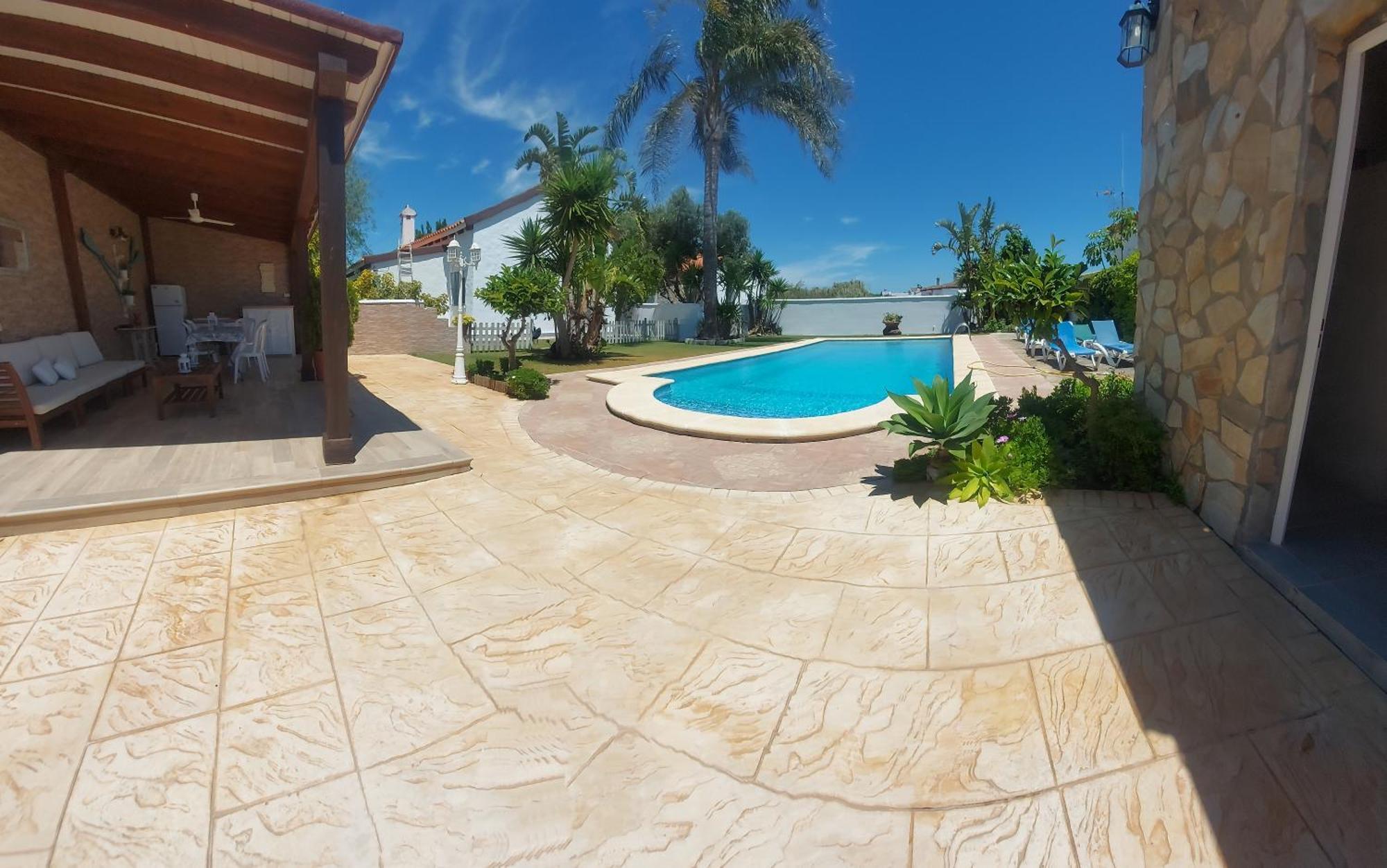 Chalet La Huerta Con Piscina Y Wifi Conil De La Frontera Eksteriør bilde